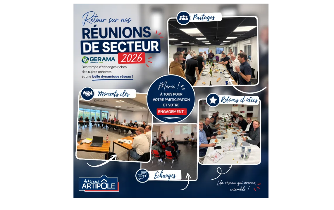 Réunions de Secteur 2026 | GERAMA